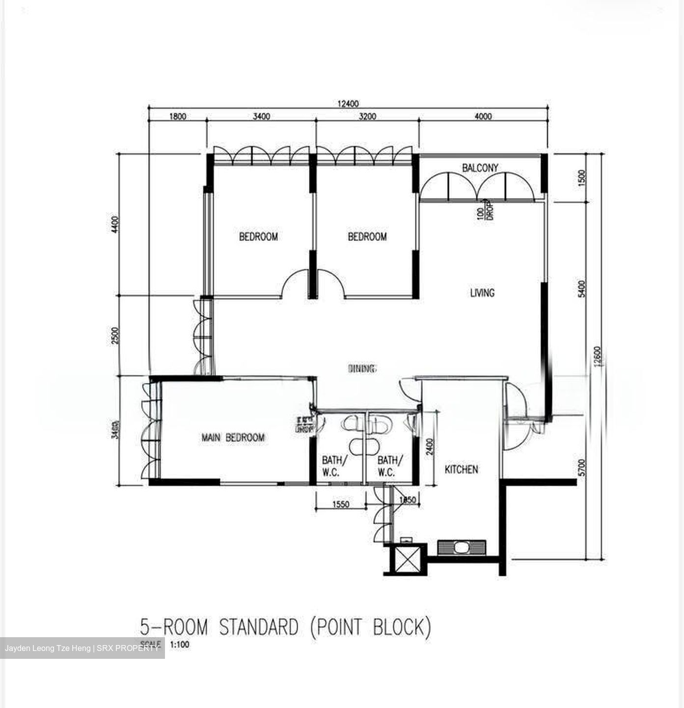 Blk 31 Bedok South Avenue 2 (Bedok), HDB 5 Rooms #617950491